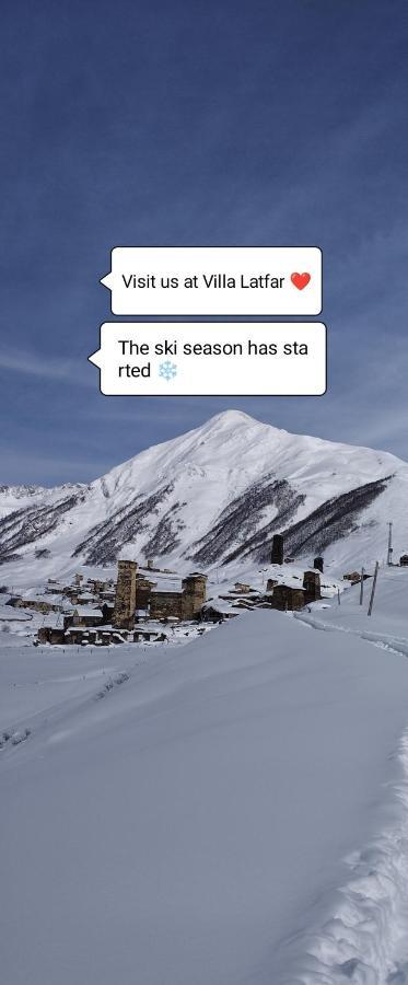 Vila Latphari In Ushguli Exterior foto